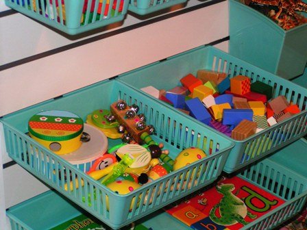 Toy Storage Options, Large And Small